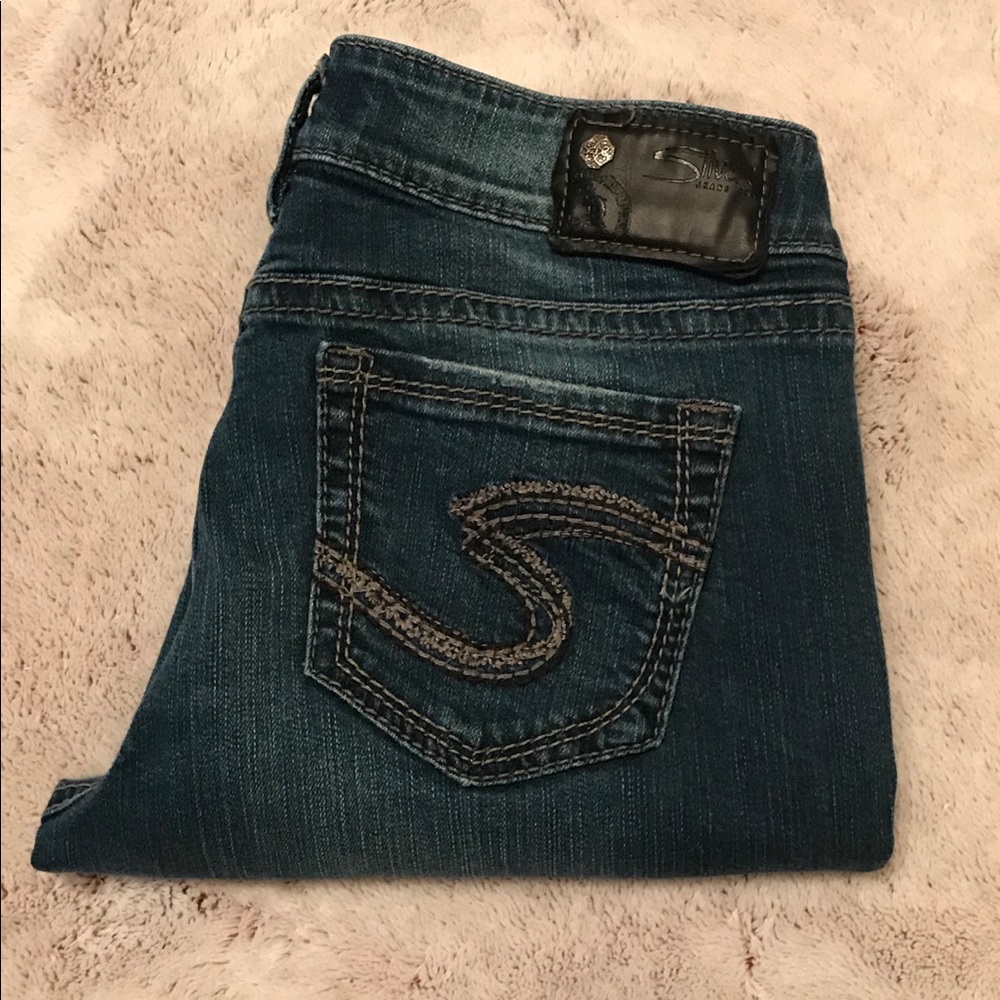 Silver Jeans Co Duki Mid Capri size 29